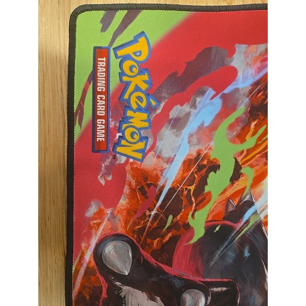 Mega Charizard X Board Game Pokemon Playmat Card Play‎ Mat TCG CCG Pad Mousepad